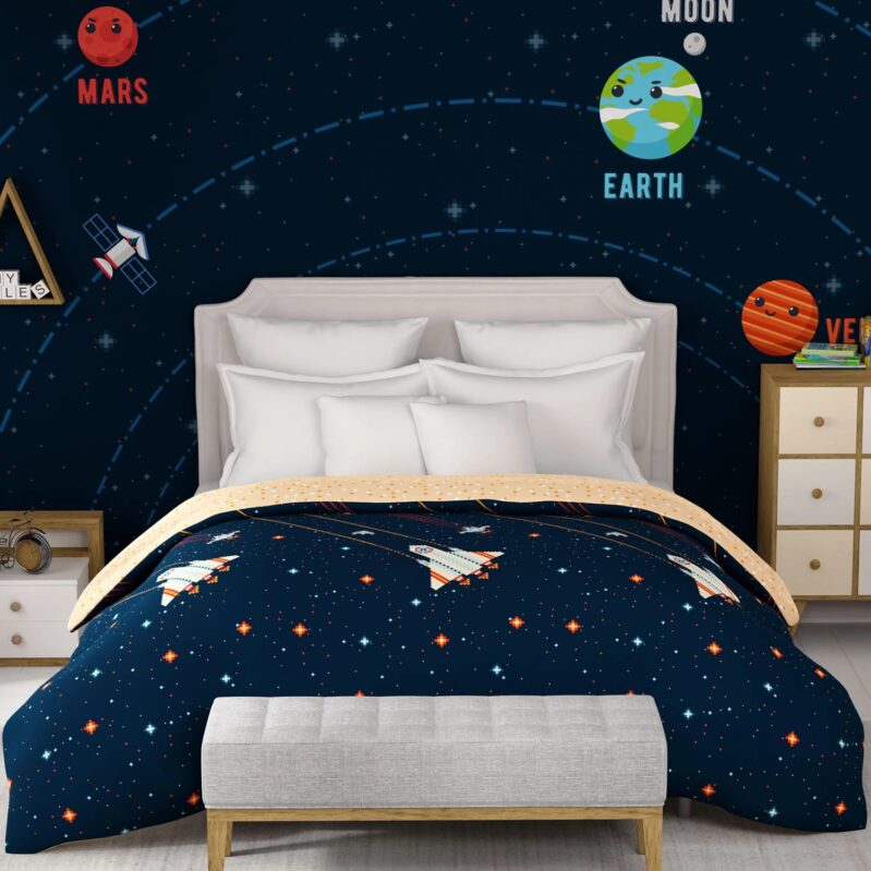 Juniors Double AC Comforter, Lightyear|144 TC Cotton